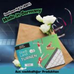 Fotospiel Stadt Land Turnen by snaPmee - Geschenk für Spieler, Trainer & Fans - Quiz Spiel Kunstturnen, Gerätturnen, Gymnastik & Co - 50 Blatt Din-A4