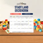 Stadt Land Erzieherin als PDF zum Sofort-Download
