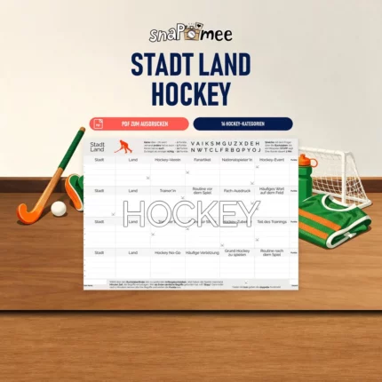 Stadt Land Hockey als PDF zum Sofort-Download