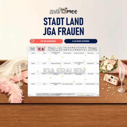 Stadt Land Jga als PDF zum Sofort-Download