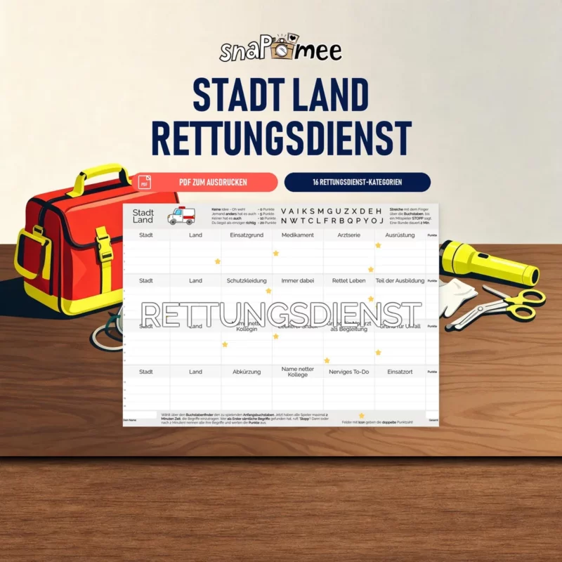 Stadt Land Rettungsdienst als PDF zum Sofort-Download