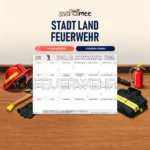 Stadt Land Feuerwehr als PDF zum Sofort-Download von snaPmee